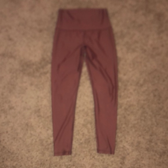 Aerie High Waisted Shiny Legging - Picture 1 of 2